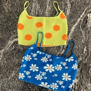 two crop tank tops